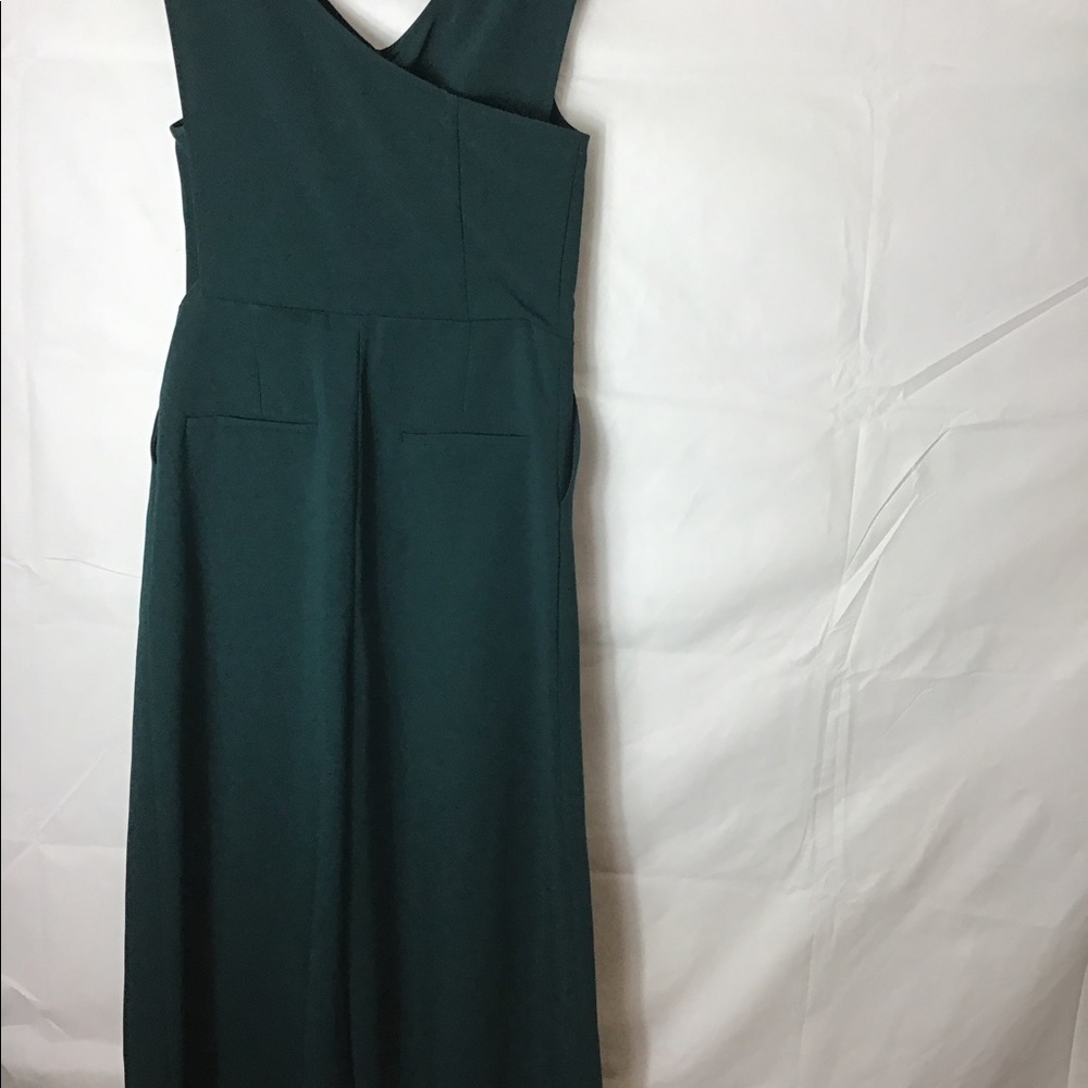 CAARA green wide leg jumpsuit size large - Picture 9 of 10